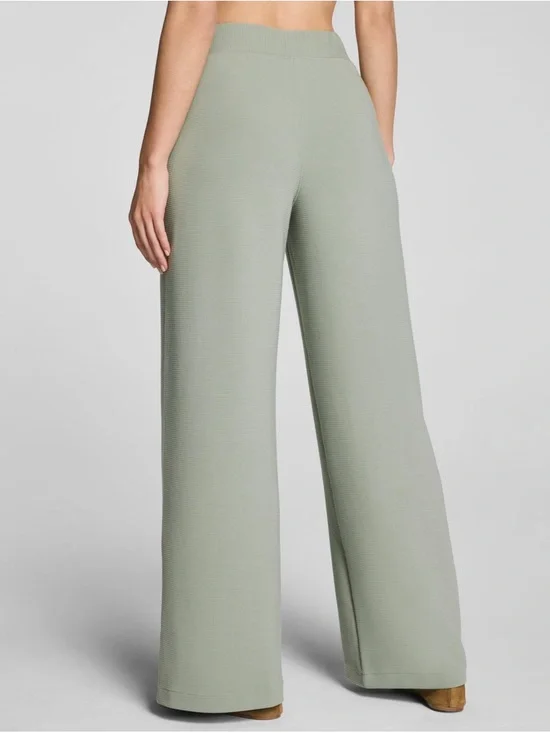 NWT SPANX AirEssentials® French Rib Wide Leg Pant - Picture 2 of 8